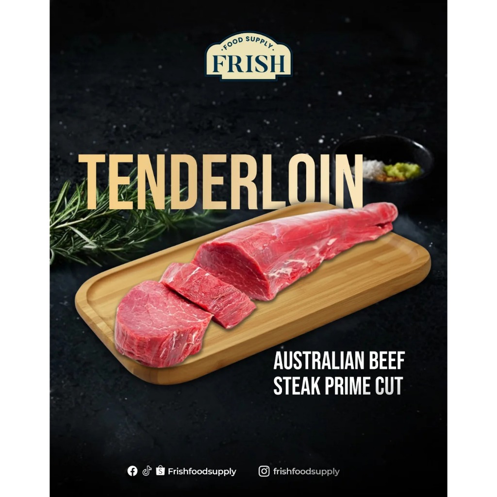 Jual Steak Daging Sapi Prime Cut Tenderloin Sirloin Ribeye – Frish Food ...