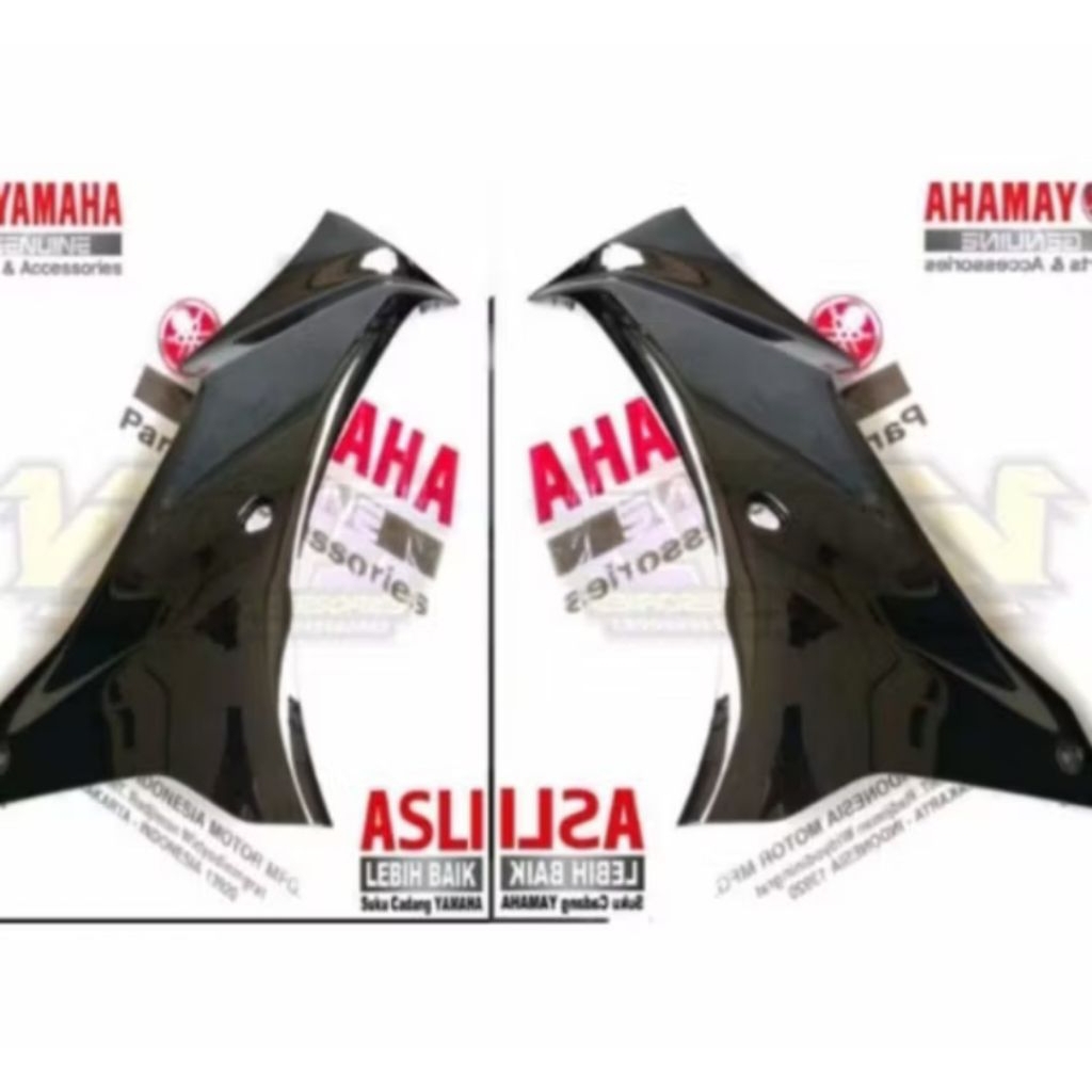 Jual PANEL FAIRING SAYAP KIRI KANAN R15M R15 V4 HITAM GLOSSY PART ORI ...