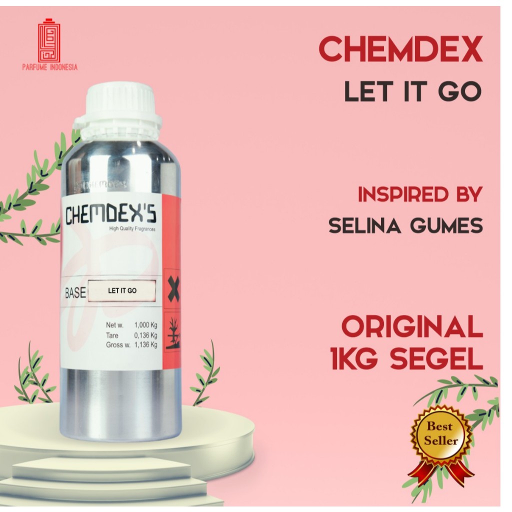 Jual bibit parfum murni LET IT GO CHEMDEX'S 1KG SEGEL | Shopee Indonesia