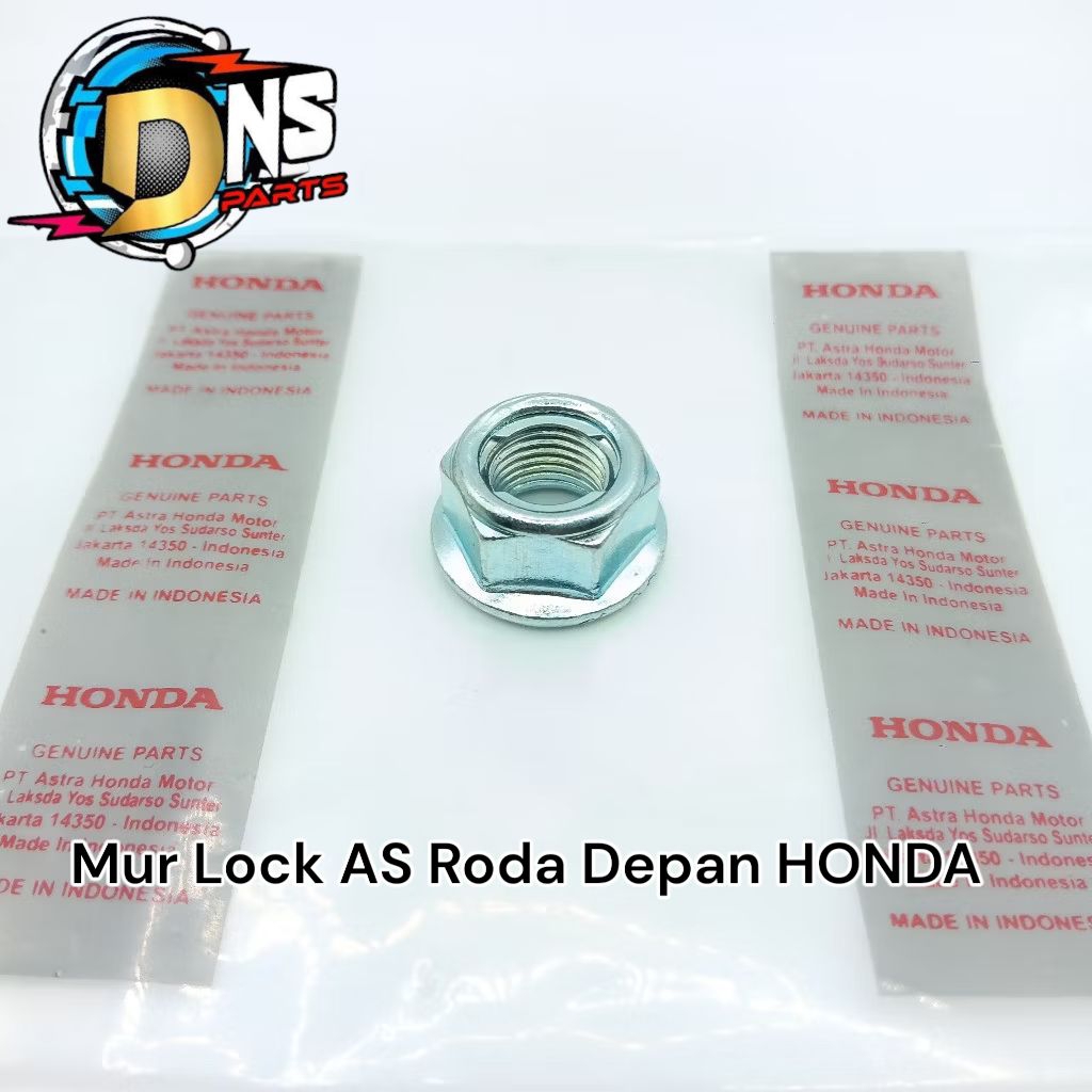Jual Mur Lock AS Roda Depan HONDA Mur Roda M12 Kunci 19 Mur Topi M12 ...