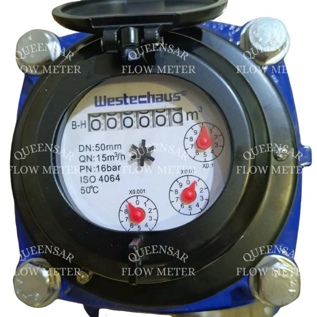Jual Water Meter WESTECHAUS 2 Inch DN 50mm | Meteran Air WESTECHAUS 2 ...