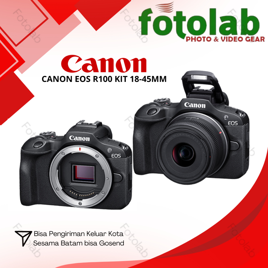 Jual Canon Eos R100 18-45mm - Kamera Canon Eos R100 18-45mm | Shopee ...