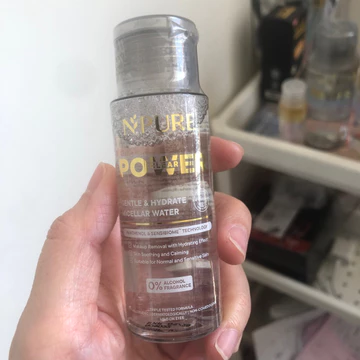 Npure Micellar Oil Infused Hydrate Acne Power Clear Micellar Water 300ml Untuk Semua Jenis Kulit