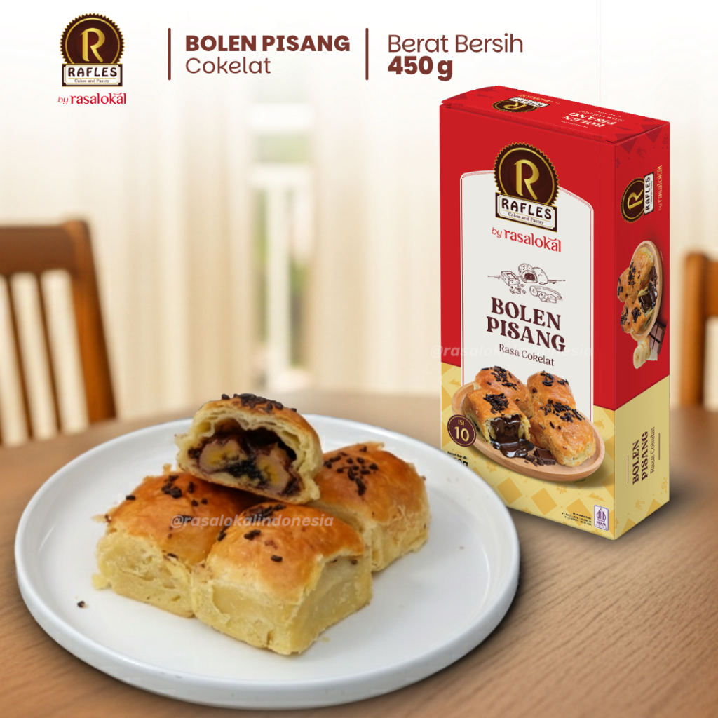 Jual Rafles Bolen Pisang Coklat By Rasalokal | Shopee Indonesia
