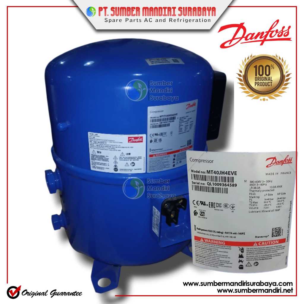 Jual COMPRESSOR MANEUROP MT 40 - 3 PHASE | Shopee Indonesia