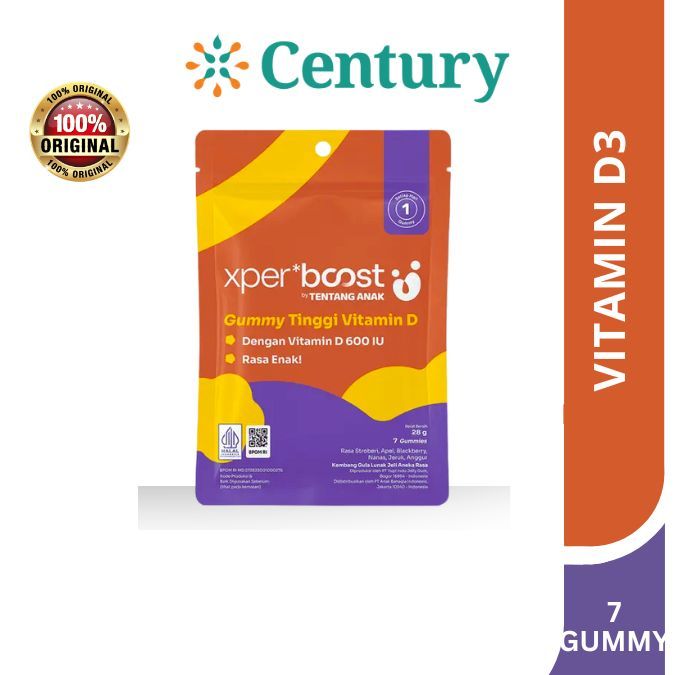 Jual EXPERT BOOST VITAMIN D3 ISI 7 GUMMY / SUPLEMENT KESEHATAN ...