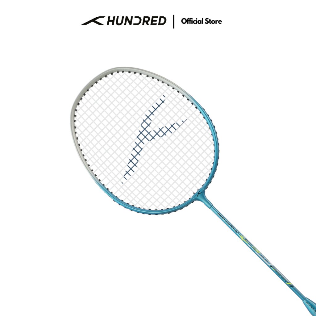 Jual Hundred Badminton Raket Smash Master 100 HBRR-5S227 Bundle Cover ...