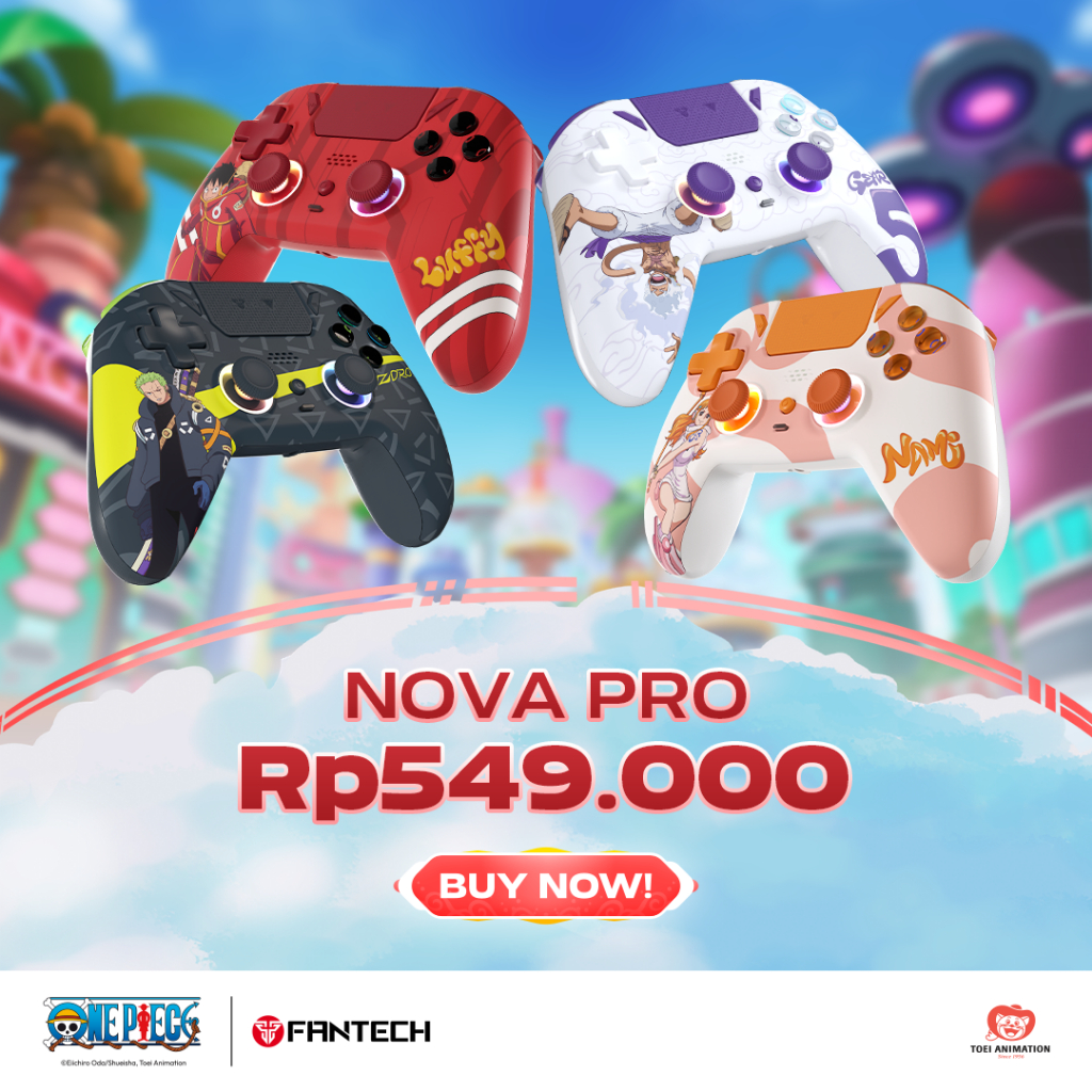 Jual FANTECH x ONEPIECE EXCLUSIVE COLLABORATION GAMEPAD EGGHEAD