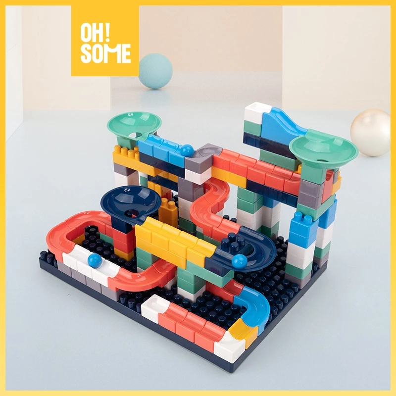 Jual OHSOME - Mr. man / Mainan Brick Balok Susun Anak DIY 150pcs Bahan ...
