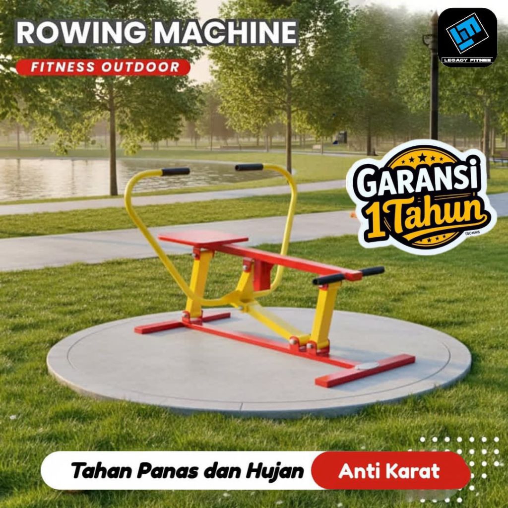 Jual Alat fitnes out door Rowing Machine Outdoor Fitness Taman | Shopee ...