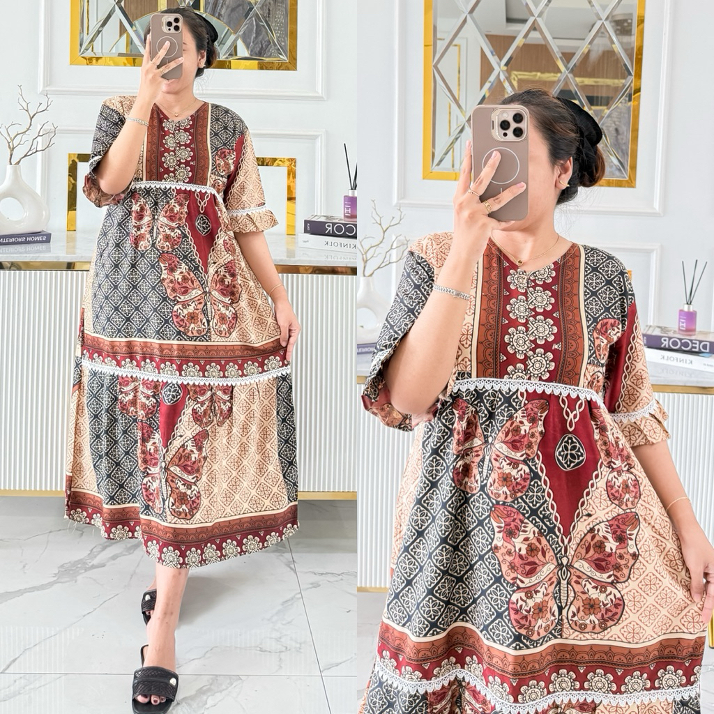 Jual DASTER LIVIA JUMBO LD 120 CM BUSUI WANITA BAHAN RAYON PREMIUM ADEM ...