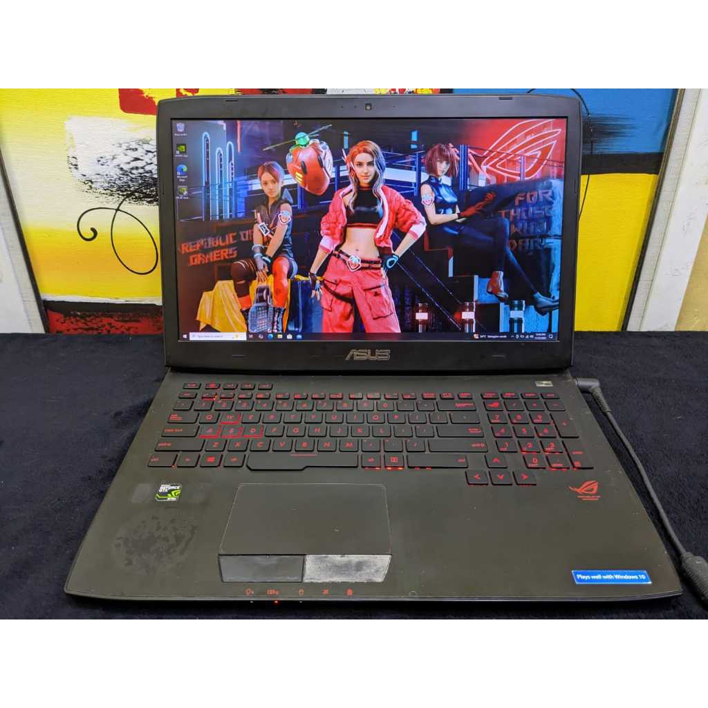 Jual Laptop Gaming Asus ROG G751T Core i7 16/128 + HDD 1TB, Nvidia GTX ...