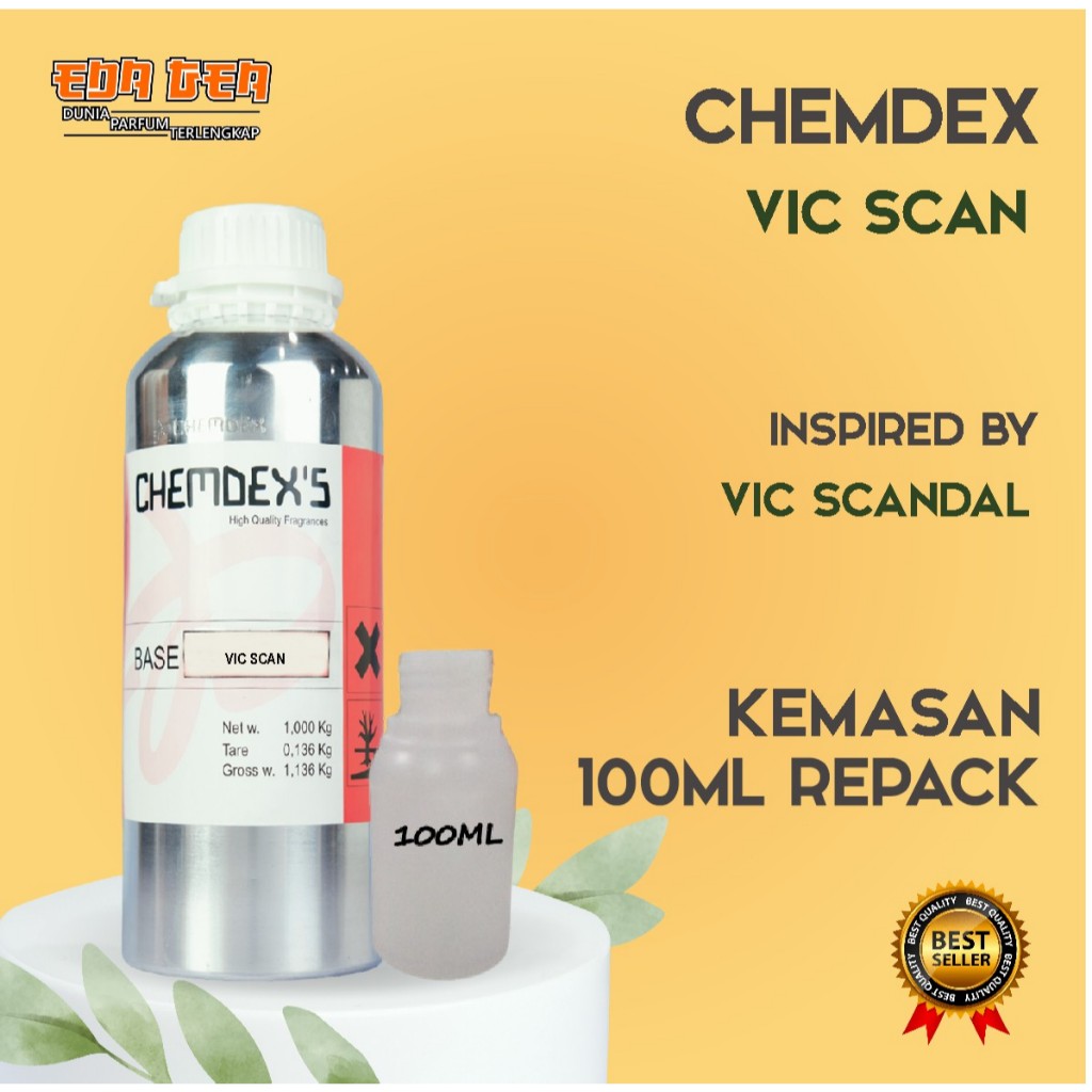 Jual bibit parfum murni VIC SCAN / VIC SCANDAL CHEMDEX'S 100ML | Shopee ...