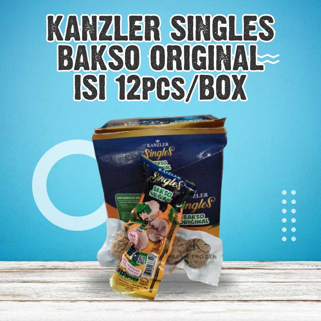 Jual Kanzler Singles Bakso Original isi 12 pcs / box | Shopee Indonesia