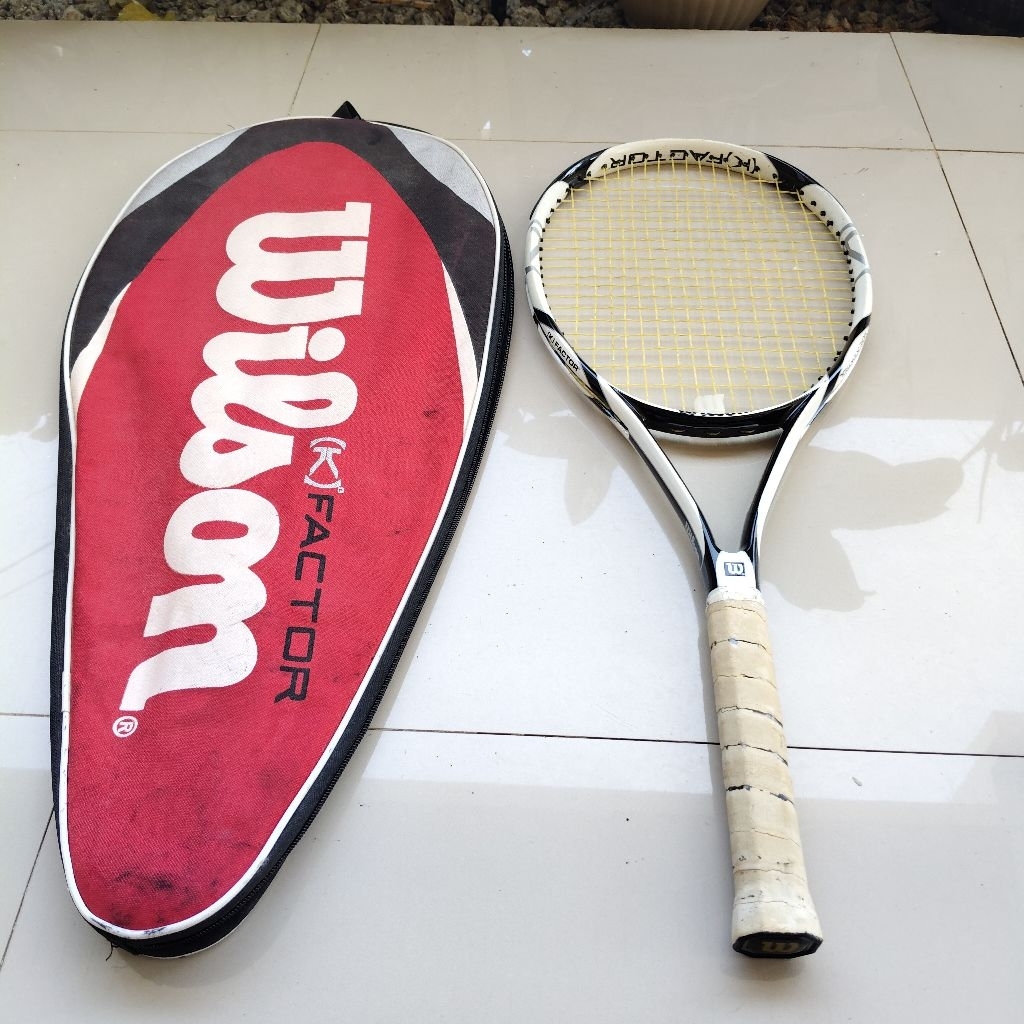 Jual Raket Tenis Wilson K Factor Six.two Original | Shopee Indonesia