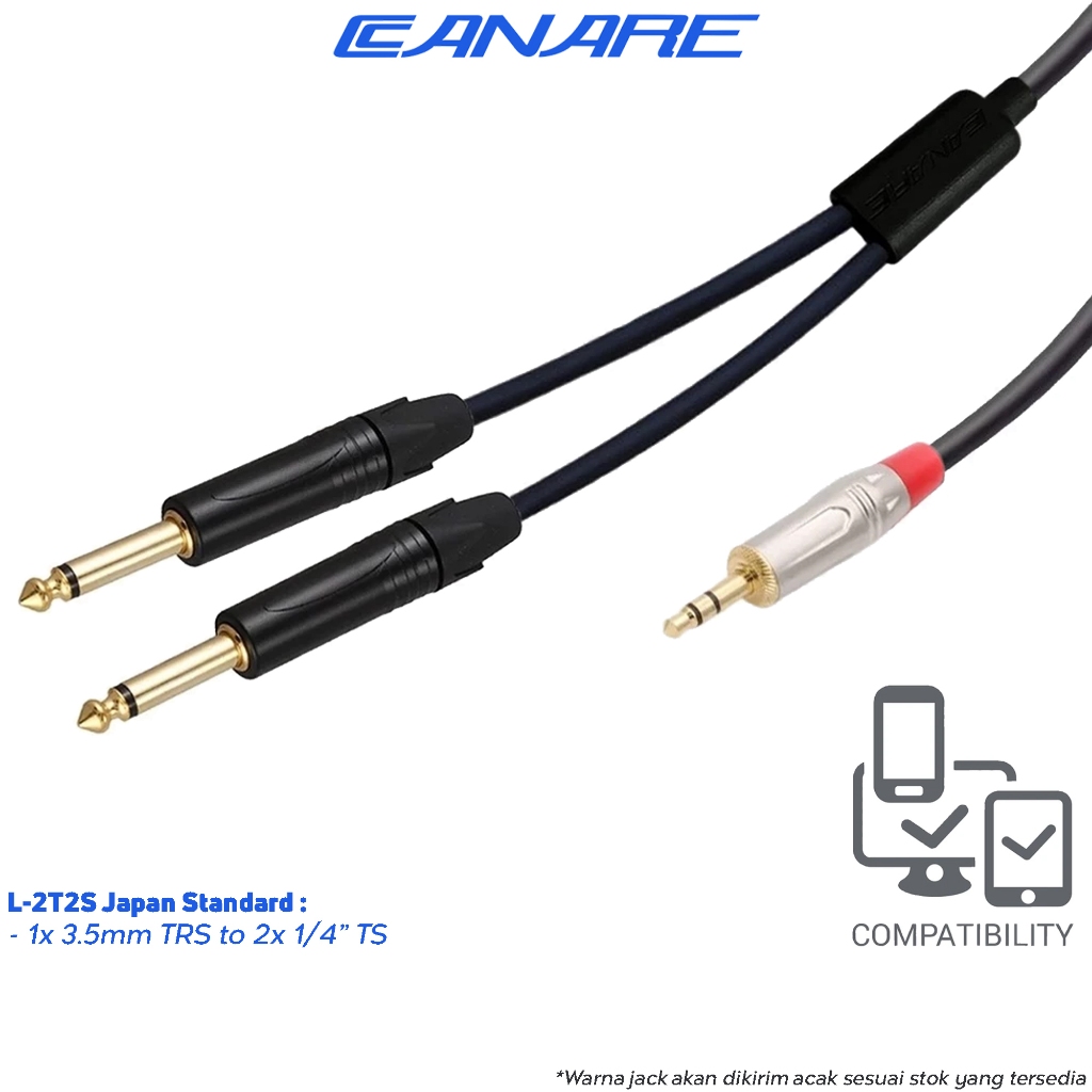 Jual Japan Standard | Kabel Audio Jack 3.5mm to Jack 6.5mm - (JS, GP ...