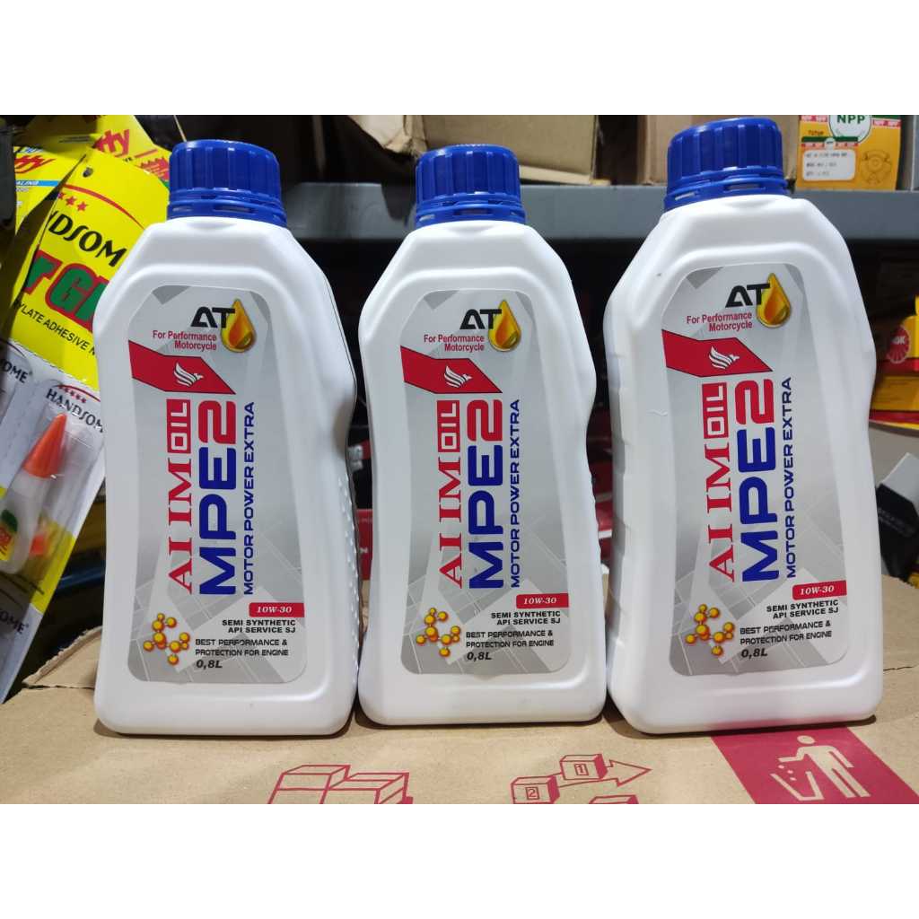 Jual OLI MESIN MPE2 MATIC SCOOTER 800ML 20W-40 MOTOR POWER EXTRA OLI ...