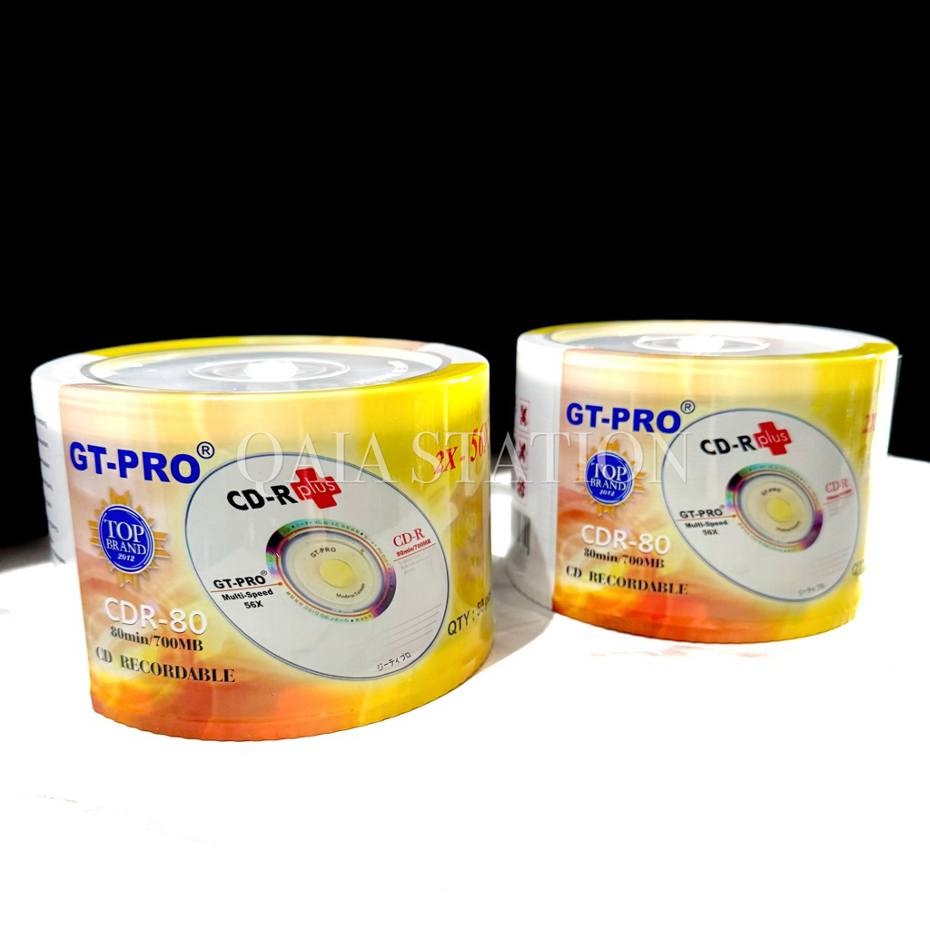 Jual GT-Pro CD-R 700MB 50 Pcs – Disc Kosong 56x CD Recordable Original ...