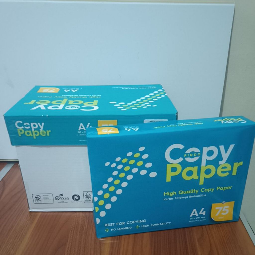 Jual Kertas Hvs copy paper A4 75 grm||copy paper kertas putih A4 75grm ...