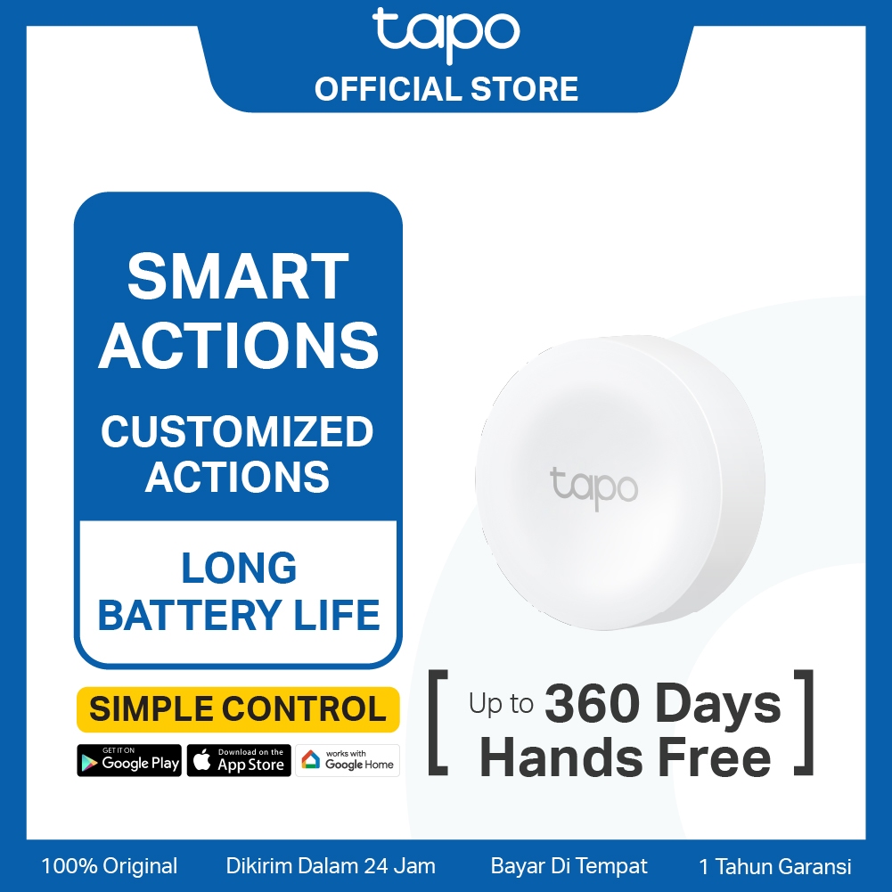 Jual TAPO S200B Smart Button Smart Action Control All Electronic ...