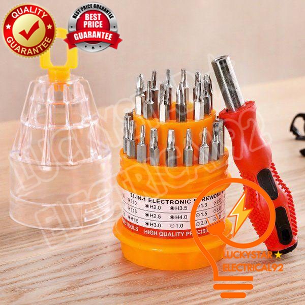 Jual Obeng Set Multi 31 in 1 MINI Screwdriver Handphone Elektronik ...