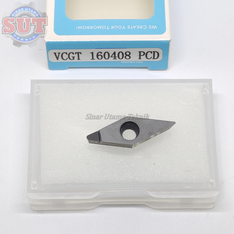 Jual Insert Diamond PCD VCMT VBMT 1604 04/08/12 DCMT 11 TPGW/TCMT 11 ...