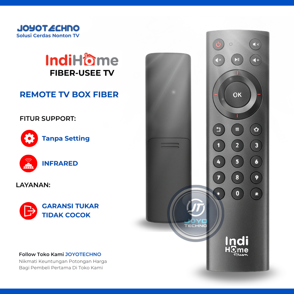 Jual Remote Android TV Box Indihome ZTE Berbayar NEW OSEE TV Usee TV ...