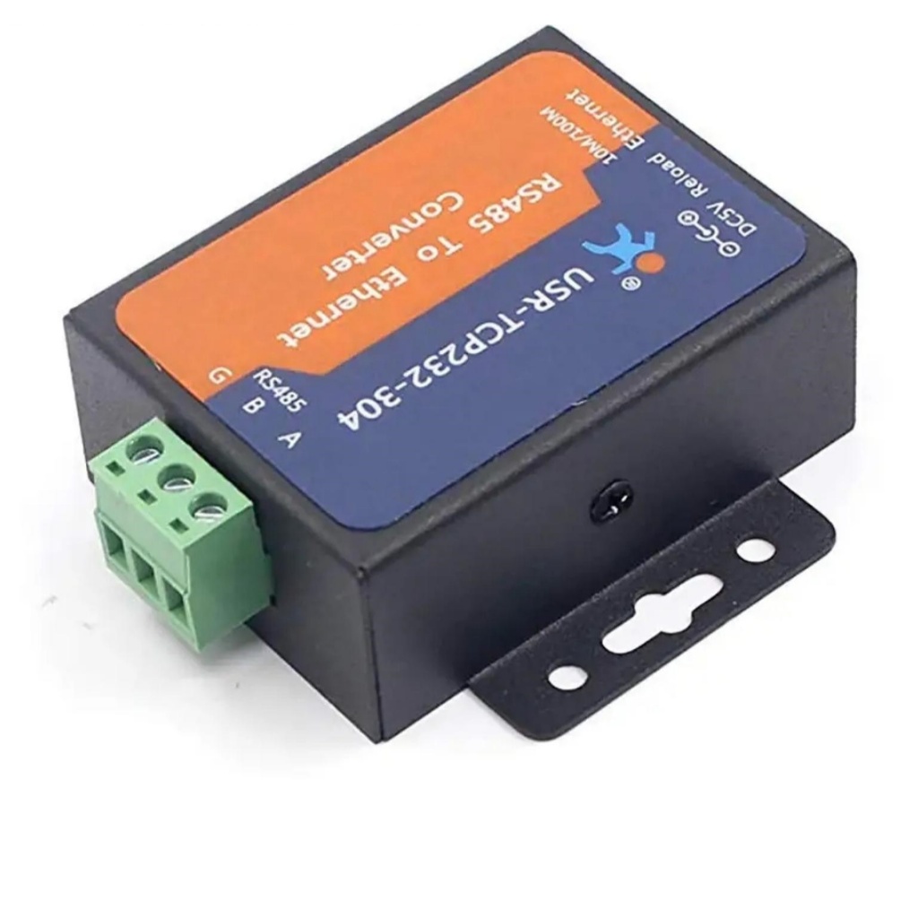 Jual USR-TCP232-304 Serial RS485 to Ethernet RJ45 Modbus TCP IP to ...