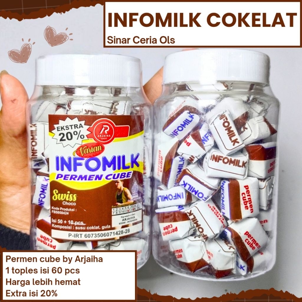 Jual Permen Viral Millo Milo INFOMILK COKLAT Isi 60 Pcs | Shopee Indonesia