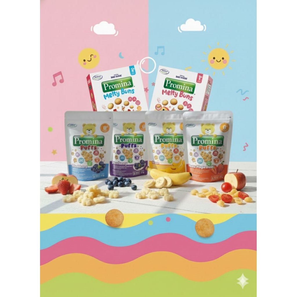 Jual Promina Puffs 15gr Mpasi Anak 8+ Bulan Snack Bayi Sehat Promina ...