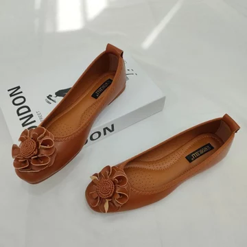 Simoncelli Sepatu Flat Flatshoes Wanita Sepatu Wanita Sepatu Korea Sepatu Hitam Red Sepatu