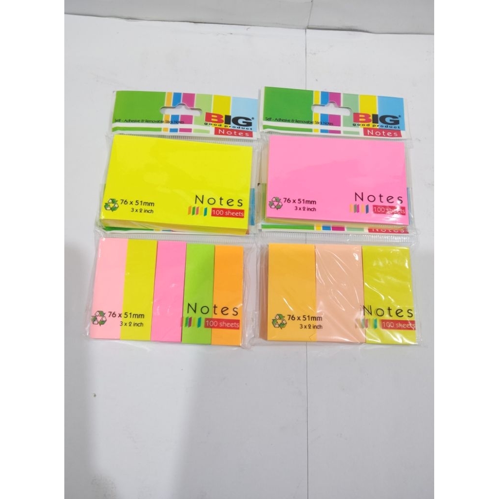 Jual [1 Pak Isi 12 Pcs] Sticky Notes Penanda Kertas Stick Note Memo Pad ...