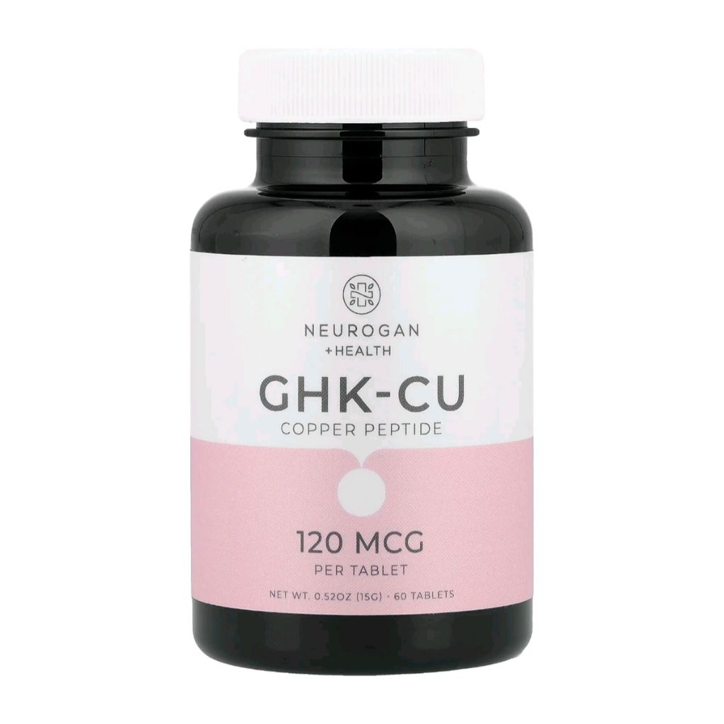 ghk cu efek samping Jual Neurogan Health Copper Peptide GHK-CU, 120 mcg, 60 Tablets, 0.52 0z  (15 g)