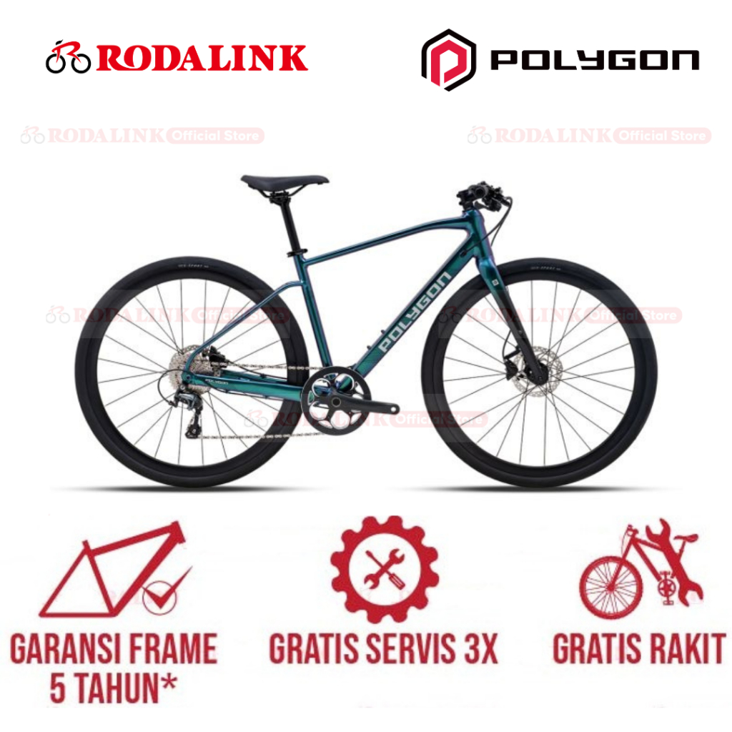 Jual Polygon Sepeda Kota Path 4 | Urban Fitness Hybrid Bike, Shimano ...