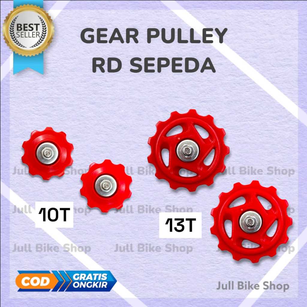 Jual 1 buah Pulley RD 10T atau 13T sepeda lipat mtb rear derailleur ...