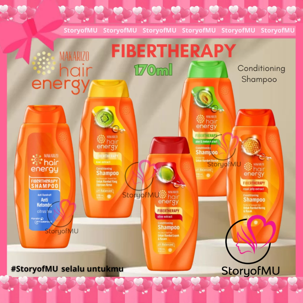 Makarizo Hair Energy Shampoo 170ml Review: Solusi Praktis Rambut Berkilau Sehat dengan Olive Extract