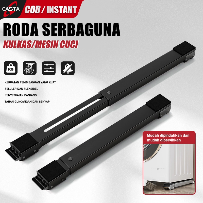 Jual CASTA Mobile Base Portable Adjustable 46–70cm, Roda Lemari dan ...