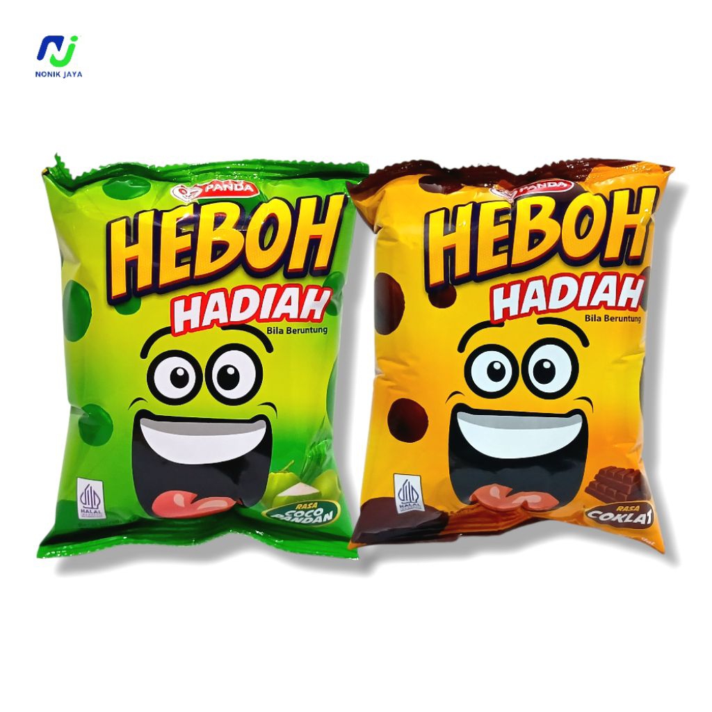 Jual ( SNACK BERHADIAH ) Heboh Panda Snack Berhadiah Rasa Cokelat ...