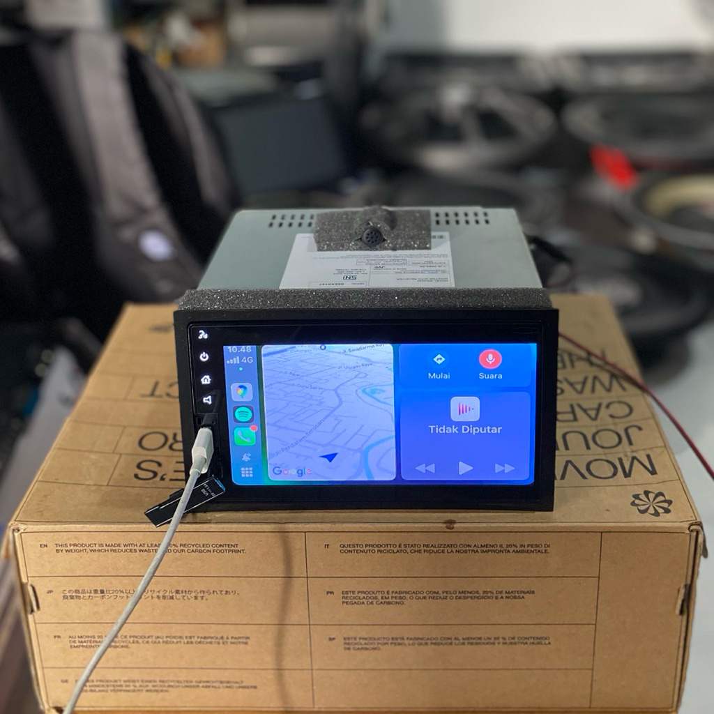 Jual Head Unit JVC RM4Z24 Original Suzuki Jimny Apple Carplay dan ...