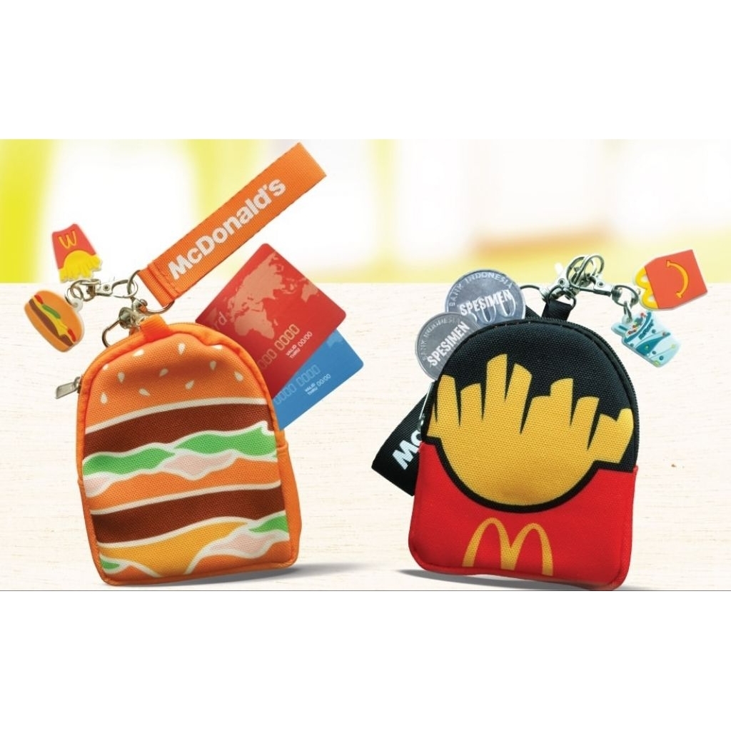 Jual [100% ORIGINAL] McDonald's Pocket Pouch & Crocs McD Happy Meal ...