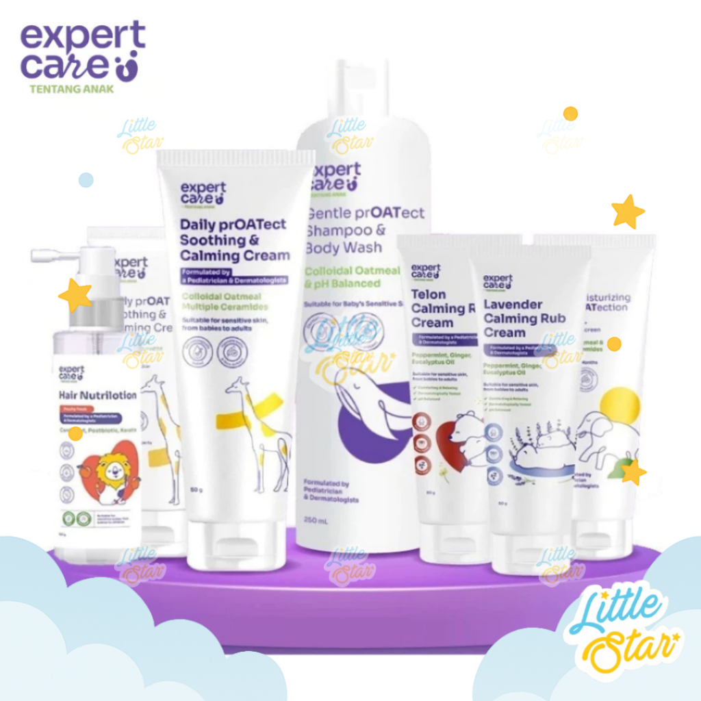 Jual Expert Care Calming Rub Cream Baby Hair Nutrilotion Shampoo ...