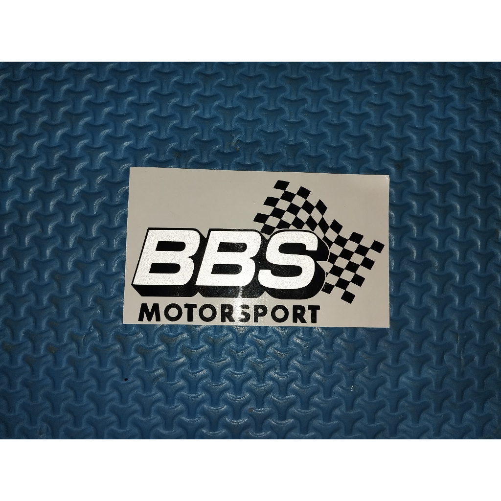 Jual Stiker Cutting BBS Motorsport / Cutting Sticker BBS Motorsport ...