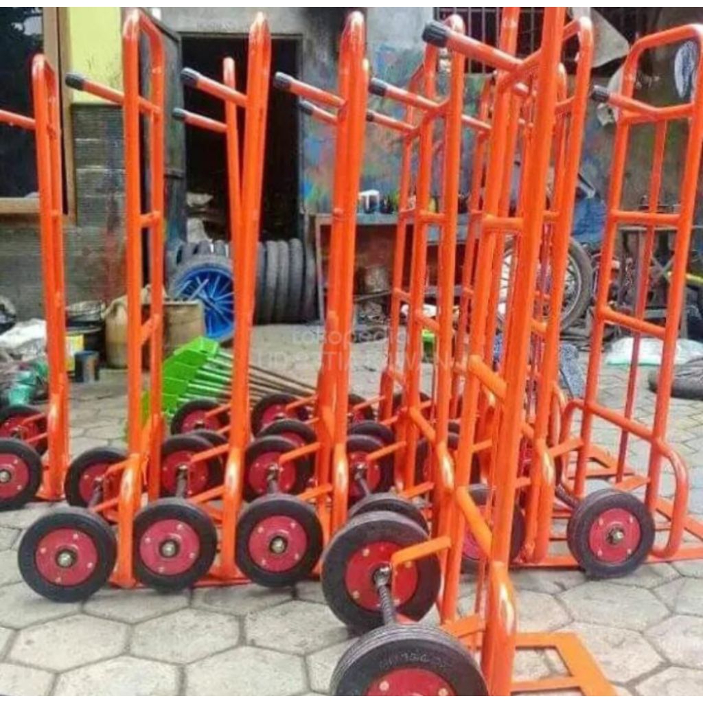 Jual troli barang serbaguna troli dorong roda 2 super kuat | Shopee ...