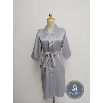 Kimono Satin Bordir Nama Bride Bridesmaid Kimono Tidur Bahan Satin Velvet Free Bordir Nama
