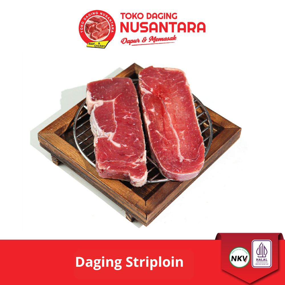 Jual DAGING SAPI HAS LUAR / STRIPLOIN AUS 1KG | Shopee Indonesia