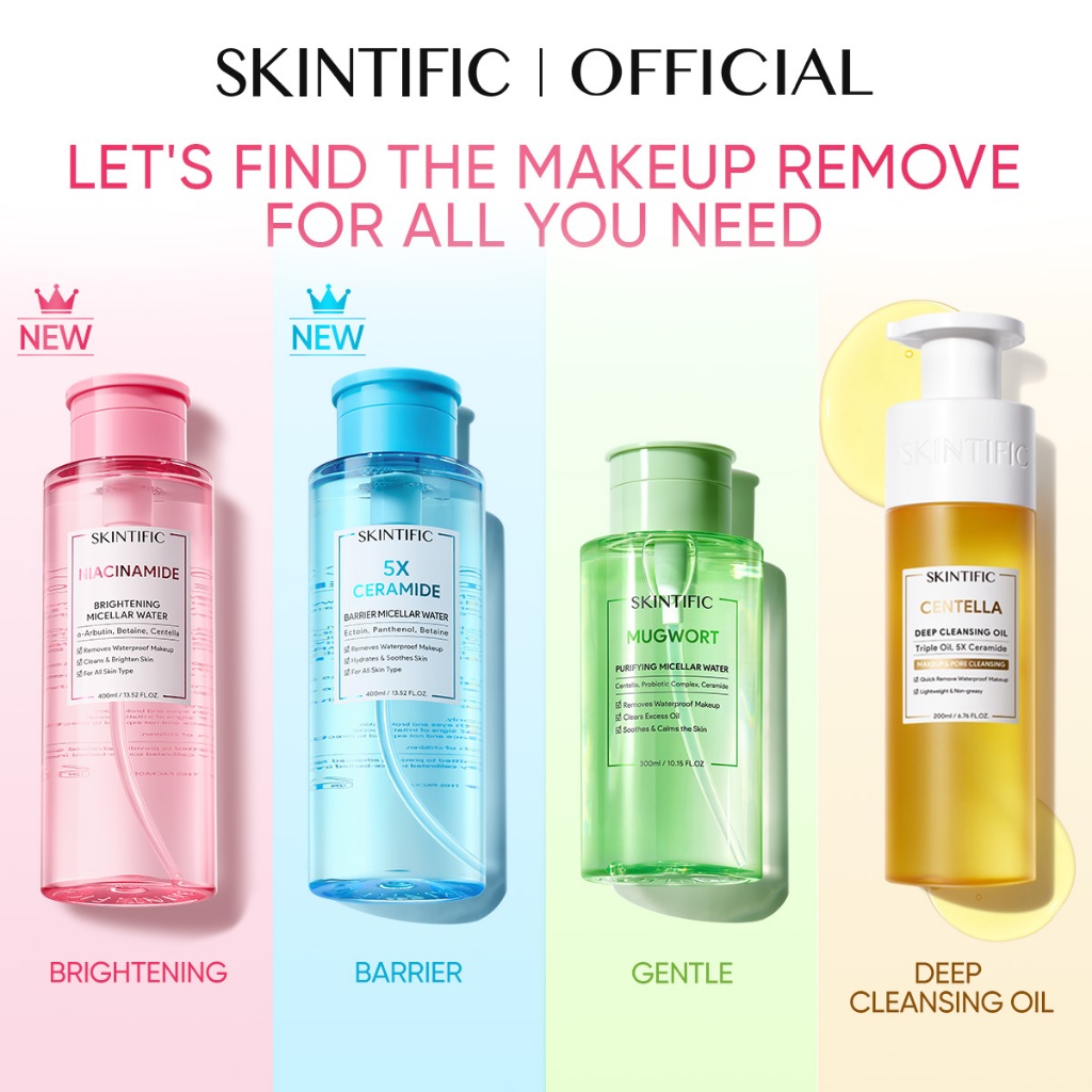 SKINTIFIC Brightening Cleansing Water