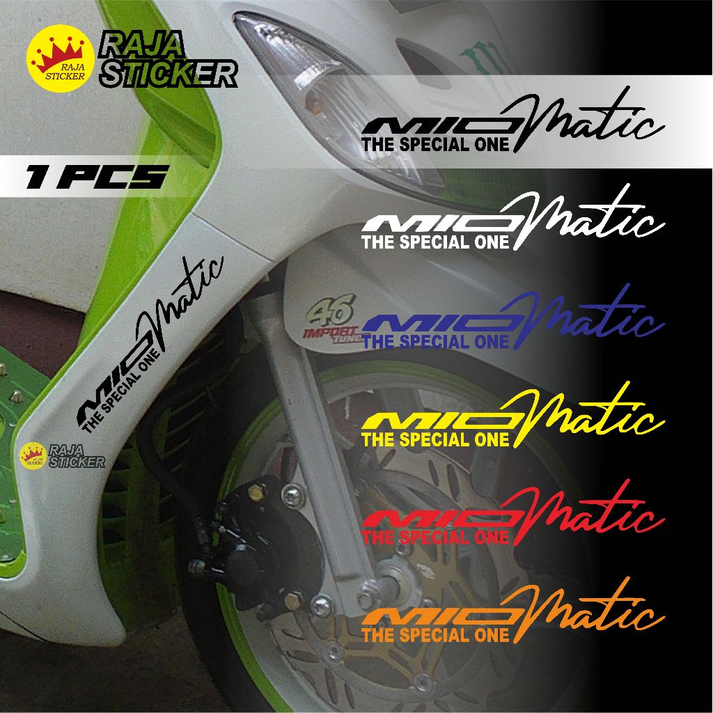 Jual STIKER MIO MATIC STICKER MIO THE SPECIAL ONE MATIC | Shopee Indonesia