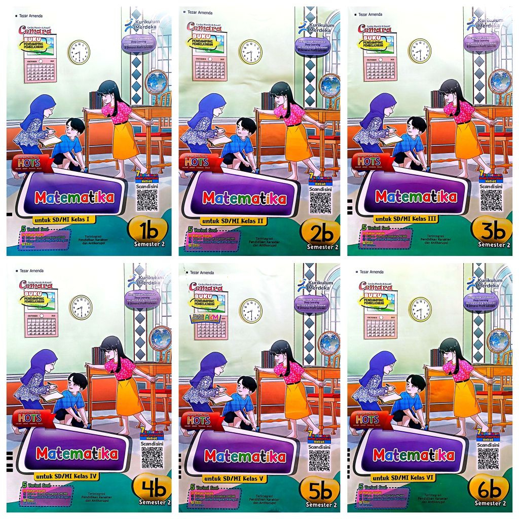 Jual BUKU LKS SD MI MATEMATIKA KELAS 1 2 3 4 5 6 SEMESTER 2 TA.25/26 ...