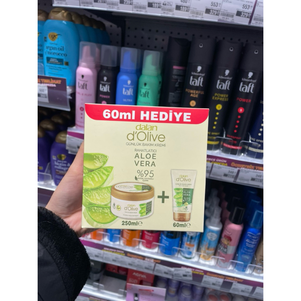 Jual HANDBODY DALAN ALOEVERA ORIGINAL TURKI 250ml+60ml | Shopee Indonesia