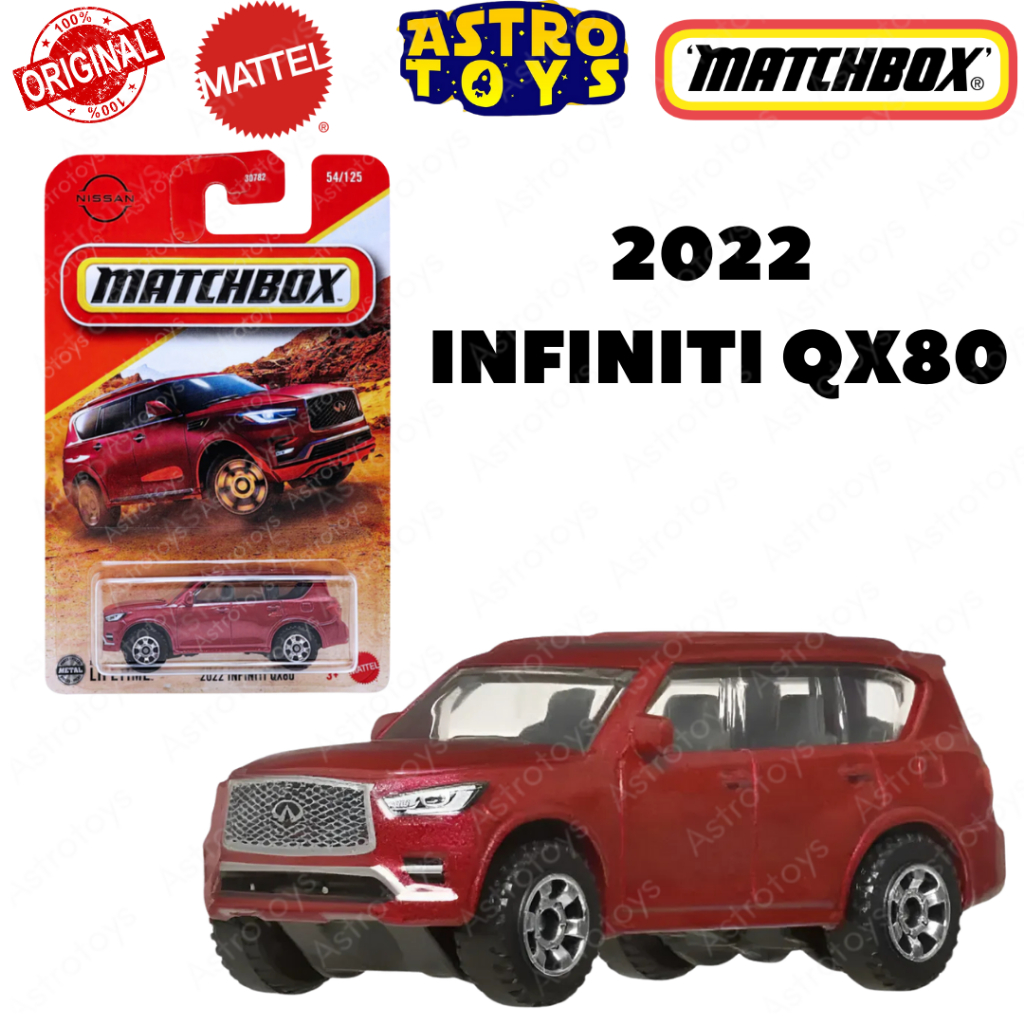 Jual Matchbox 2022 Infiniti QX80 Warna Merah Diecast Mobil SUV Original ...